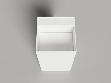 Раковина из искусственного камня S-Sense Salini ARMONIA 130511TGF 50х50 напольная цвет белый